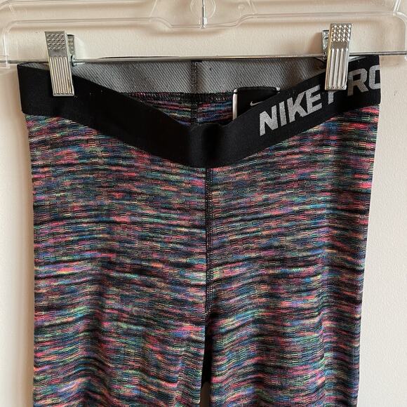 Nike Pro Women's HyperWarm Fleece-Lined Stirrup Leggings Size Small - Picture 3 of 15